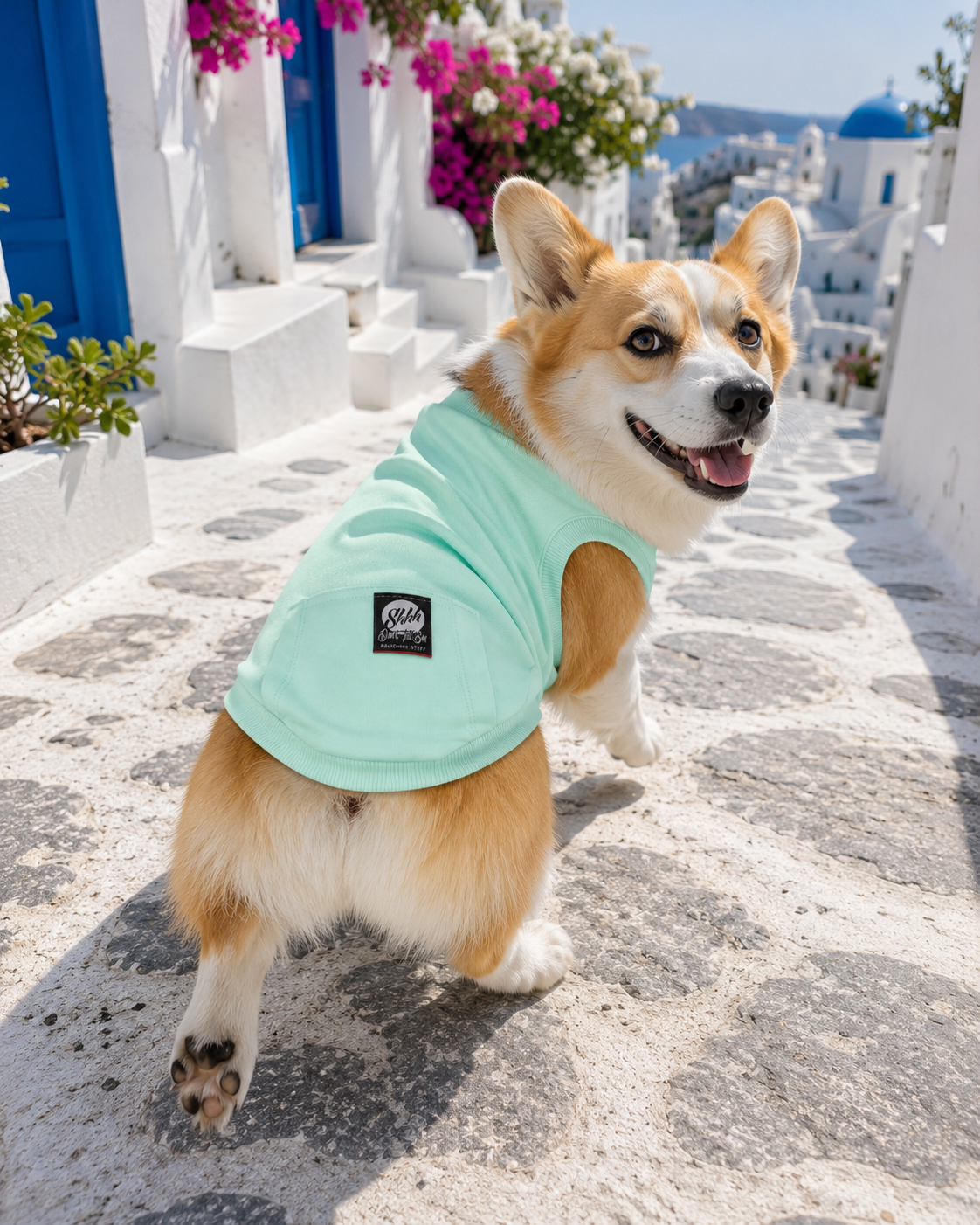 DOGWEAR 1 Pistachio Shhh - dres dla Psa