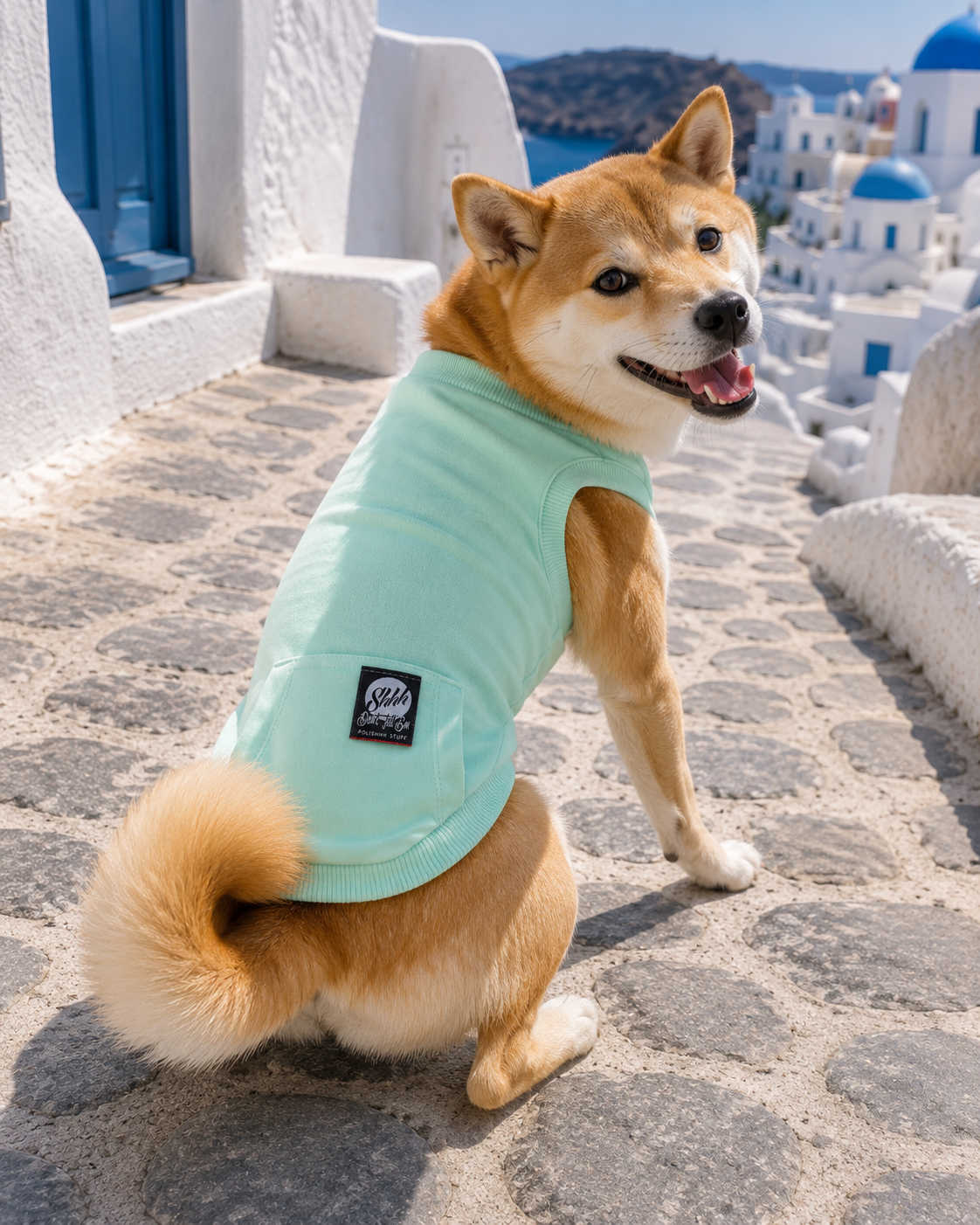 DOGWEAR 1 Pistachio Shhh - dres dla Psa