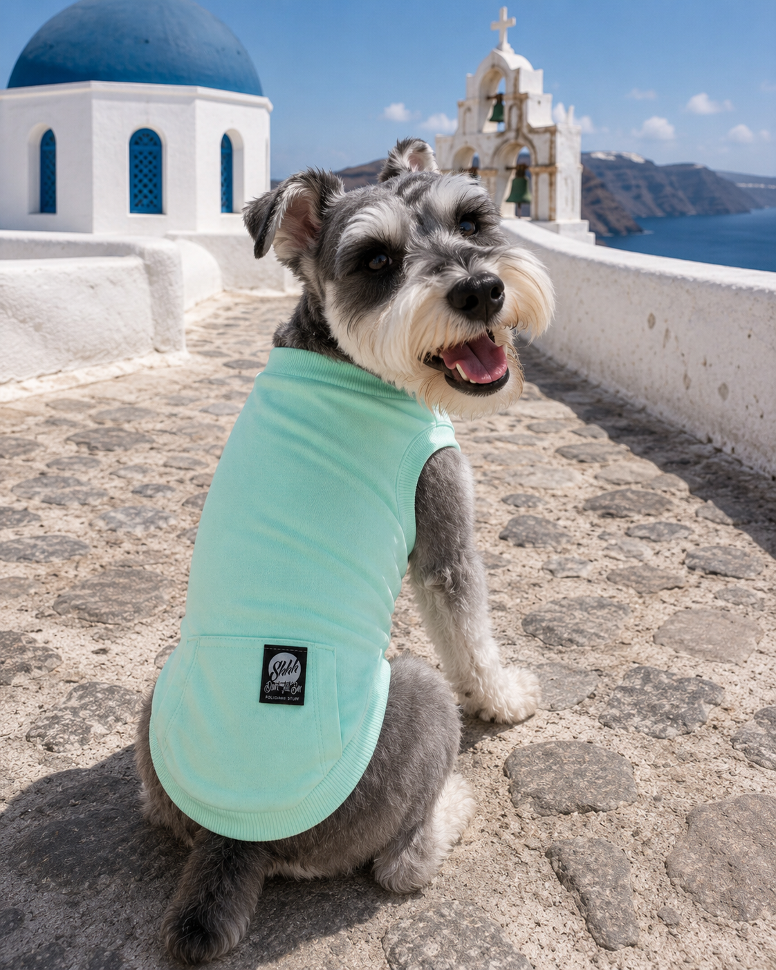 DOGWEAR 1 Pistachio Shhh - dres dla Psa