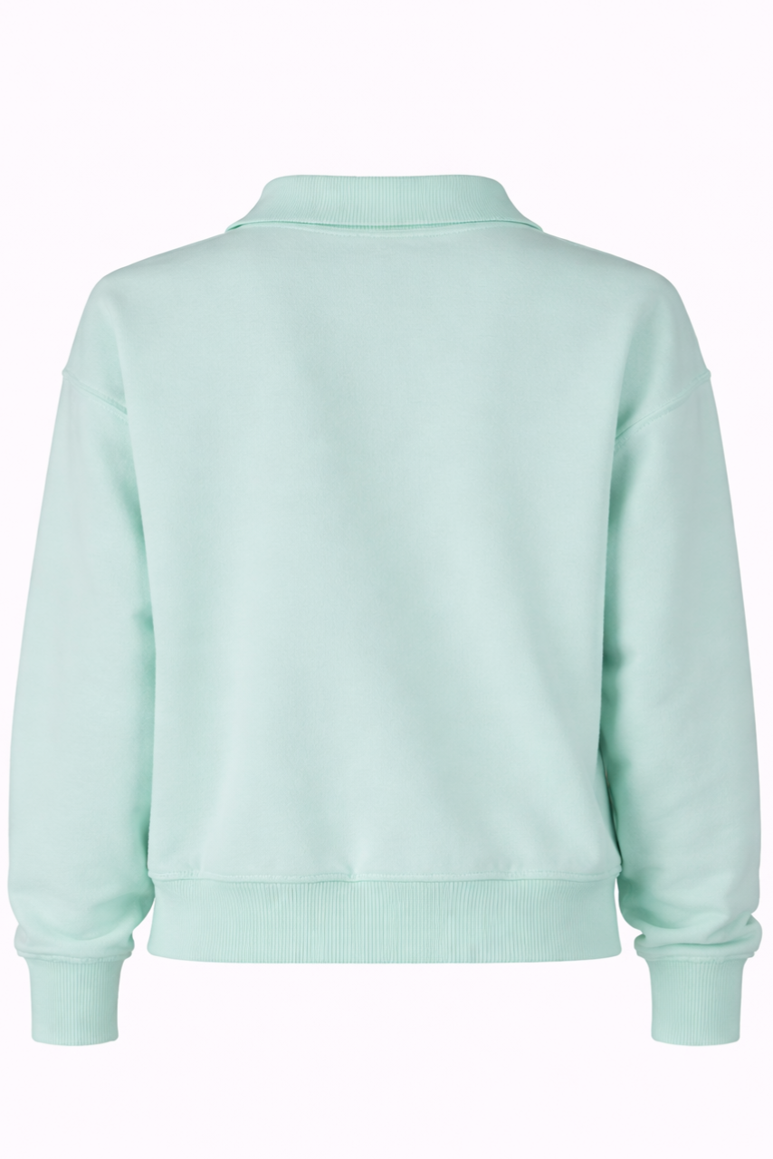 Damska Bluza Polo "Pistachio" – Resort Vibe - Polishh stuff