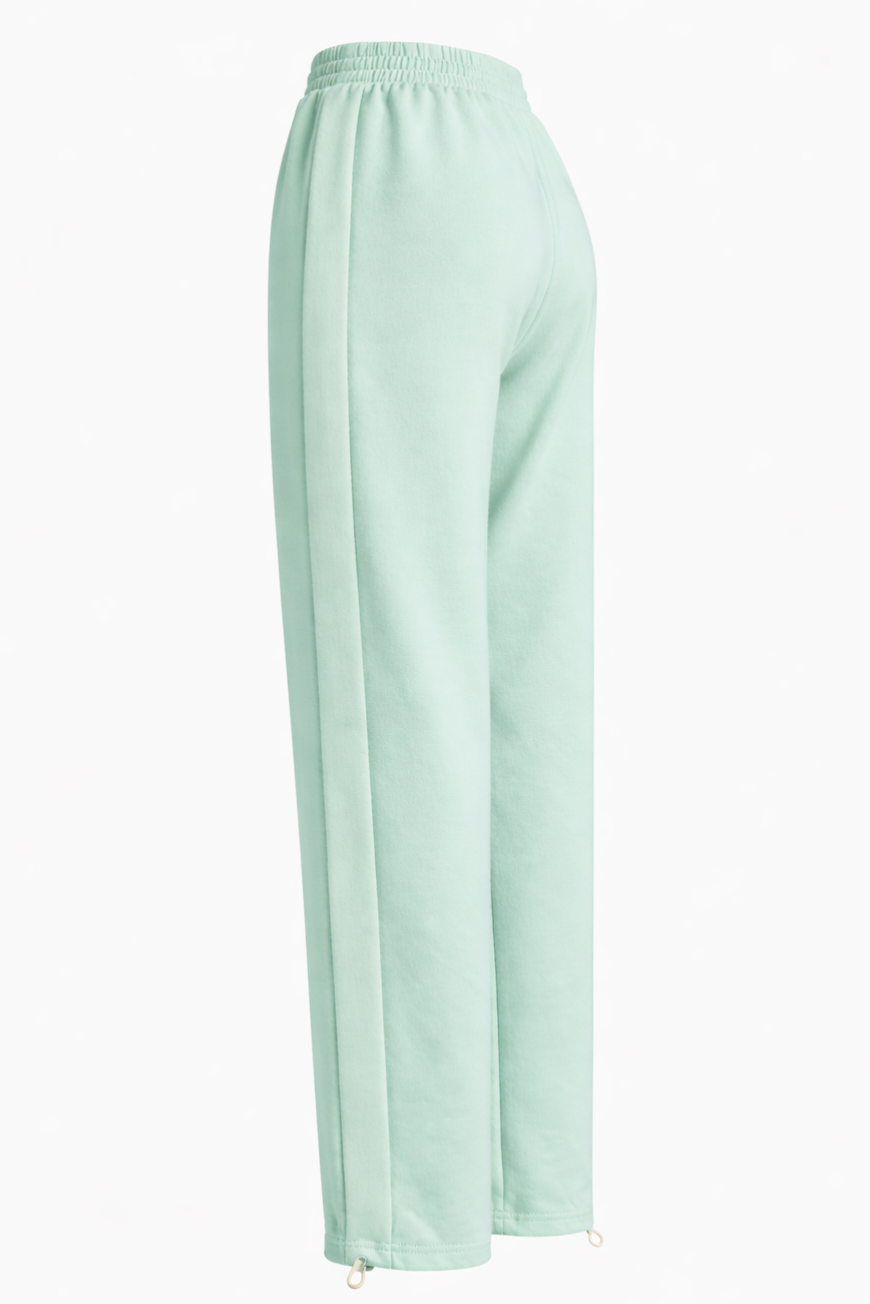 Damskie Spodnie Dresowe SWEATS 1 "Pistachio" – Adjustable Fit - Polishh stuff