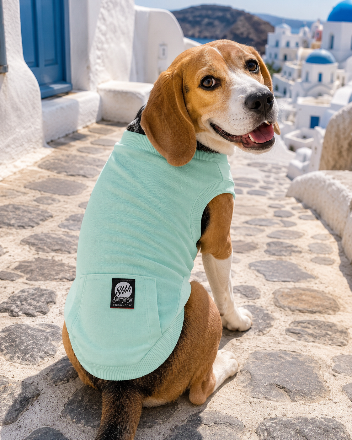 DOGWEAR 1 Pistachio Shhh - dres dla Psa