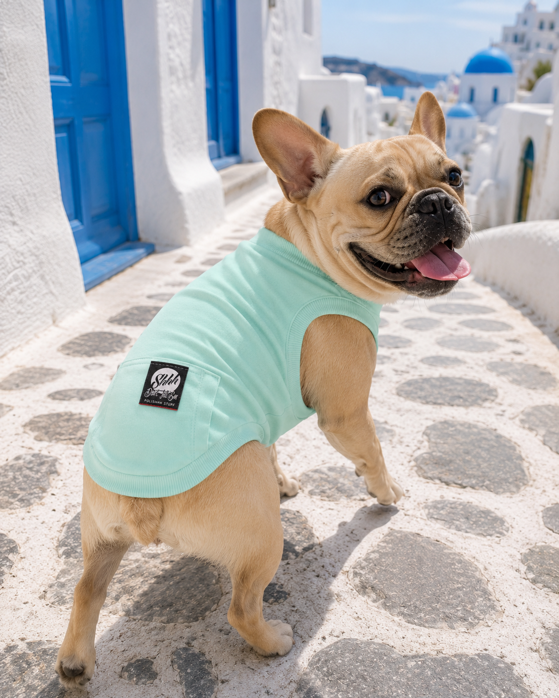 DOGWEAR 1 Pistachio Shhh - dres dla Psa