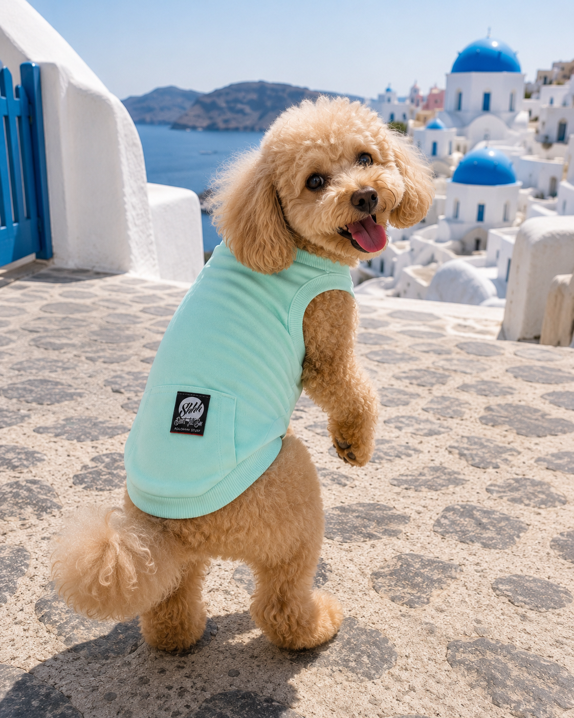 DOGWEAR 1 Pistachio Shhh - dres dla Psa
