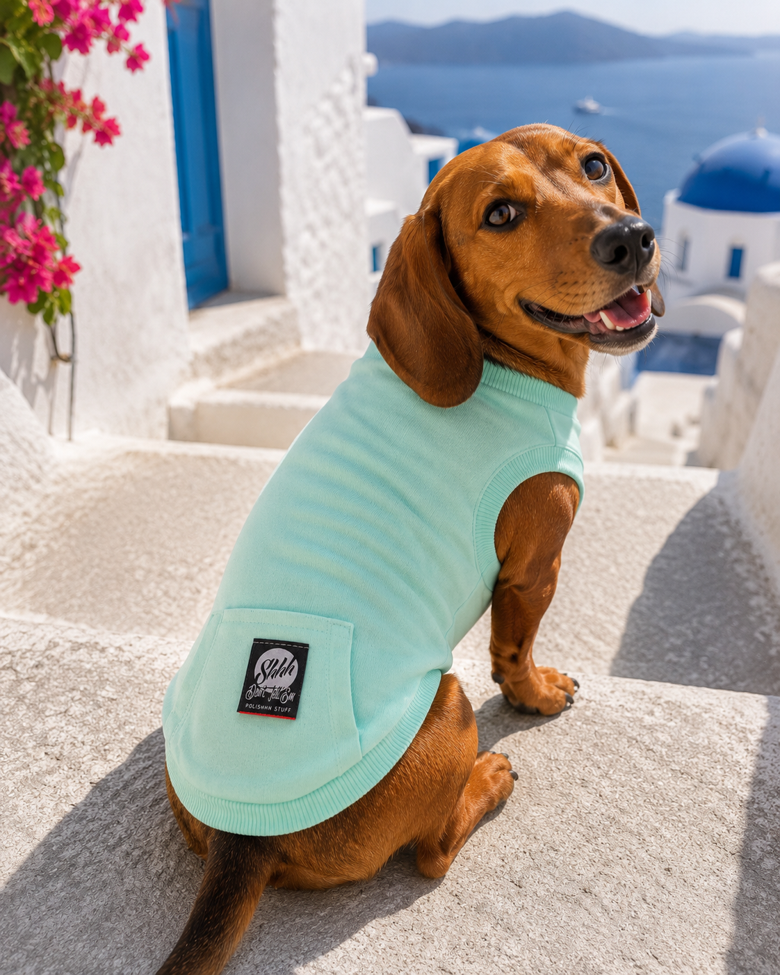 DOGWEAR 1 Pistachio Shhh - dres dla Psa