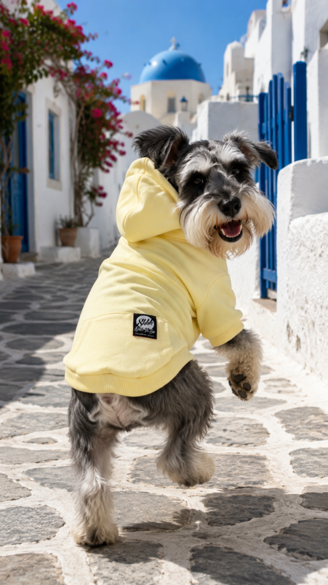 DOGWEAR HOODIE 2 Yellow - bluza z kapturem dla Psa