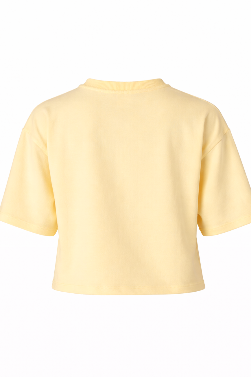 Damska Koszulka Dresowa Cropped "Butter" – Summer Essence - Polishh stuff