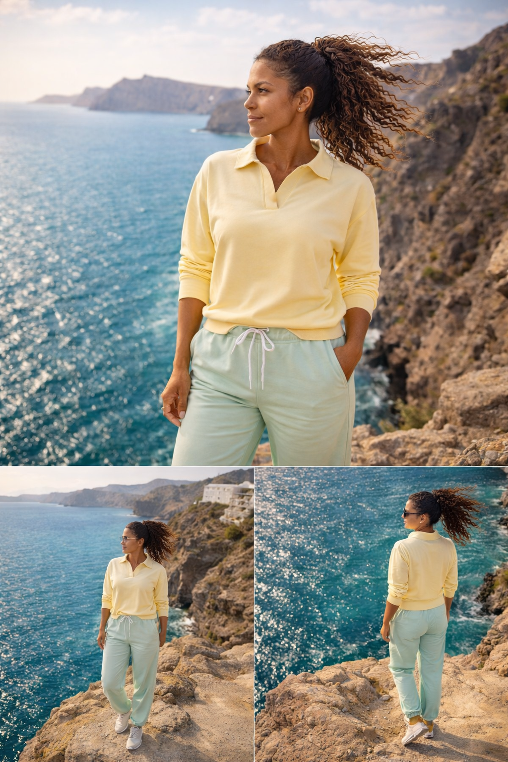 Damska Bluza Polo "Butter" – Resort Vibe - Polishh stuff
